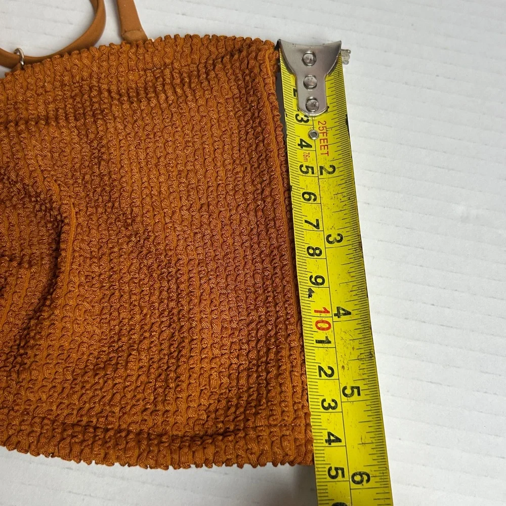 Textured Bembe‎ Bandeau CS42-Copper Scrunch size L Preowned